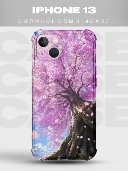 PRINTberries Чехол на iPhone 13 дизайн Сакура
