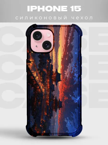 PRINTberries Чехол на iPhone 15 аниме арт 57