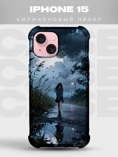 PRINTberries Чехол на iPhone 15 аниме арт 59