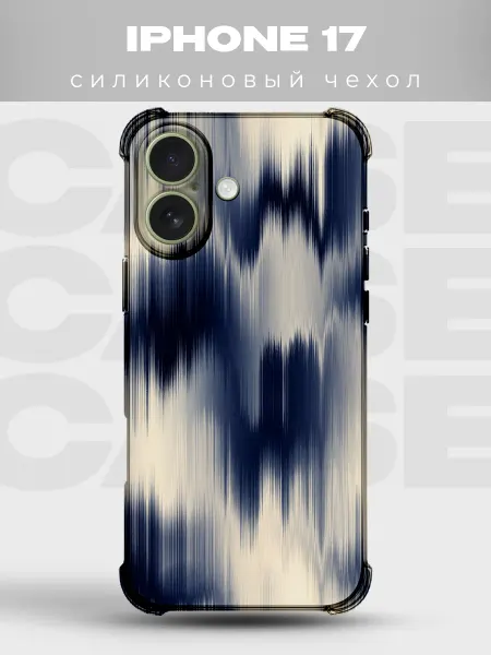 PRINTberries Чехол на iPhone 17 Тай-дай