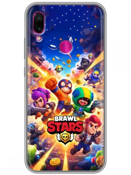 360skin Чехол на Xiaomi RedMi Note 7 Броул Старс для мальчика