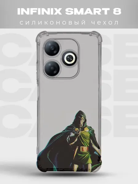 PRINTberries Чехол на Infinix Smart 8 Мстители марвел avengers супергерои