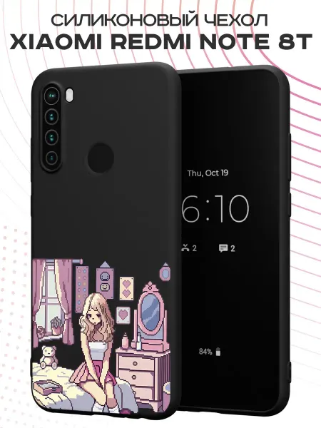 FACTORIA Чехол на Xiaomi Redmi Note 8T с принтом Барби