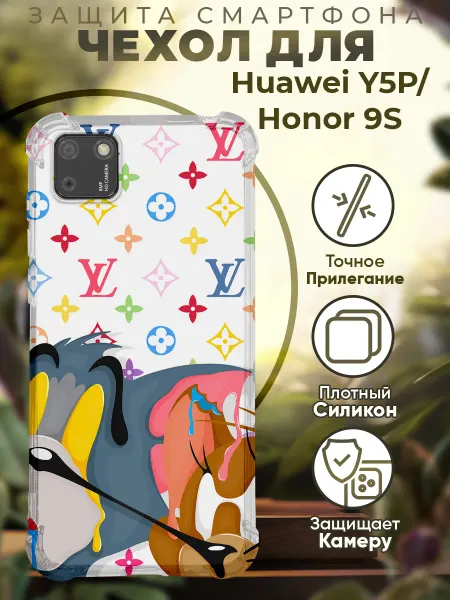 PRINTberries Чехол на HONOR 9S HUAWEI Y5P с принтом том и джери
