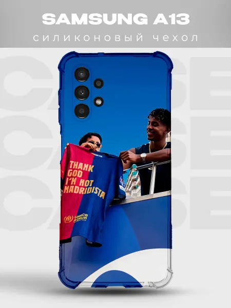 PRINTberries Чехол на Samsung A13 Барселона болельщики
