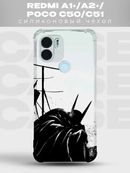 PRINTberries Чехол на Redmi A2 Plus Бэтмен комикс тёмный рыцарь готэм bat