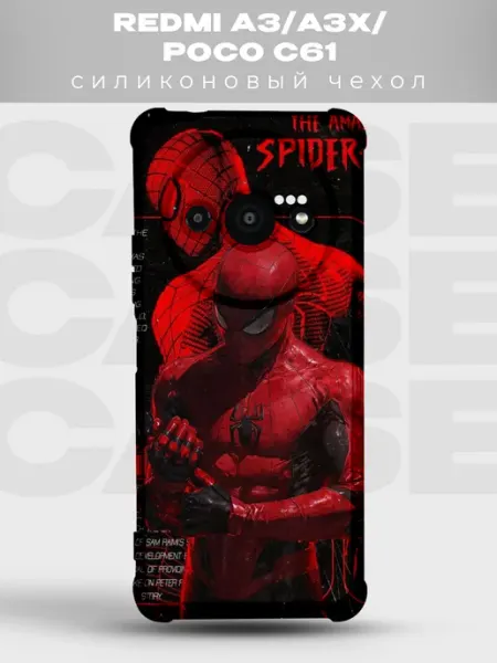 PRINTberries Чехол на Redmi A3 A3X Человек-паук spider man человек паук