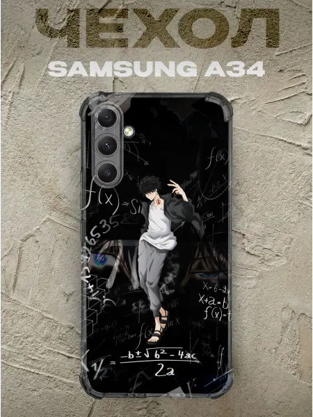 PRINTberries Чехол на samsung a34 Рон Камонохаси
