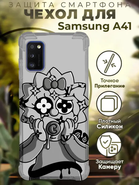 PRINTberries Чехол на SAMSUNG A41 с принтом симсоны