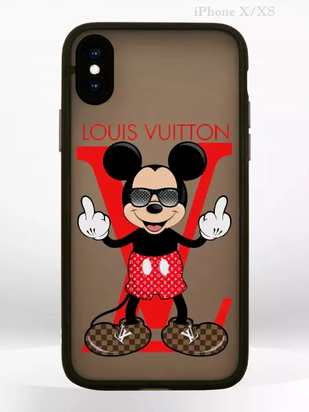 PRINTberries Чехол на Apple iPhone X, iPhone XS с принтом Микки Маус