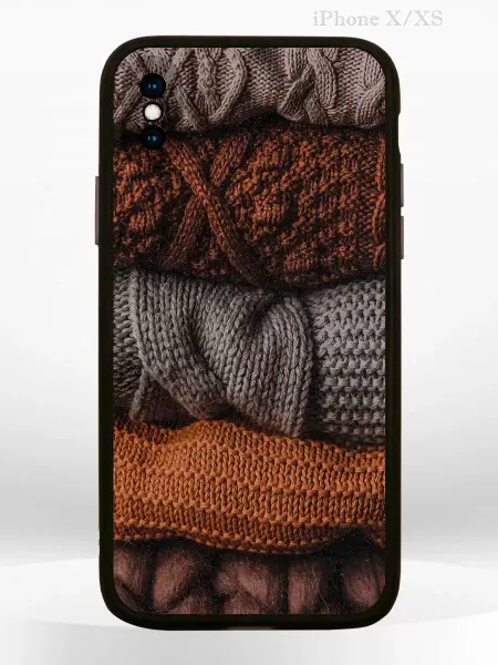 PRINTberries Чехол на Apple iPhone X, iPhone XS с принтом осенний