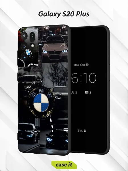 Case it Чехол на Samsung S20+с принтом Эмблема BMW