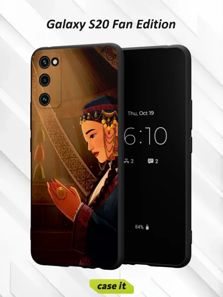Case it Чехол на Samsung S20 FEс принтом Девушка