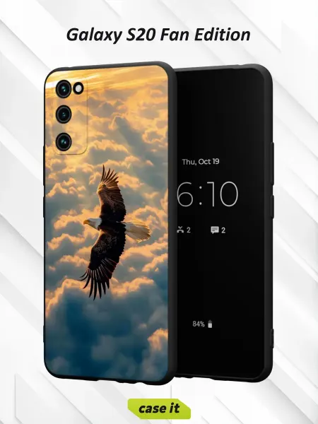 Case it Чехол на Samsung S20 FEс принтом Орёл
