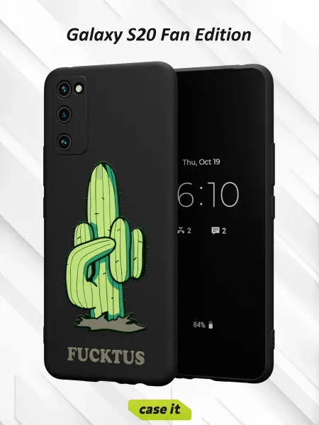 Case it Чехол на Samsung S20 FEс принтом Фактус