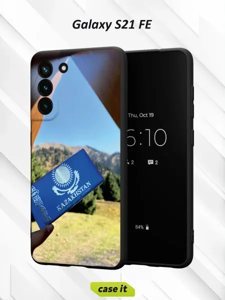 Case it Чехол на Samsung S21 FEс принтом Шоколад