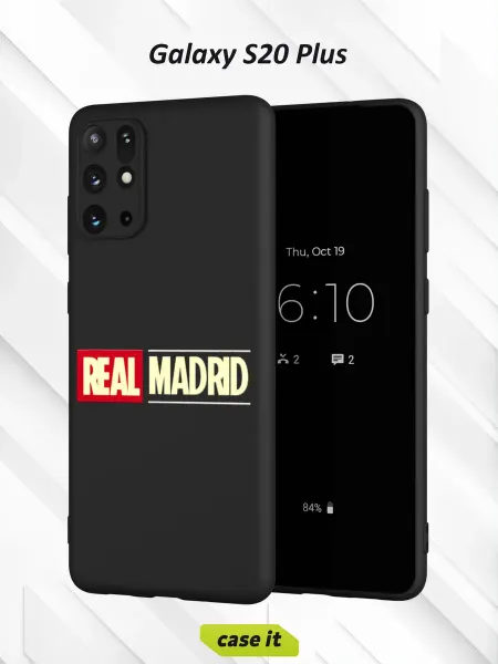 Case it Чехол на Samsung S20+с принтом Real Madrid FK