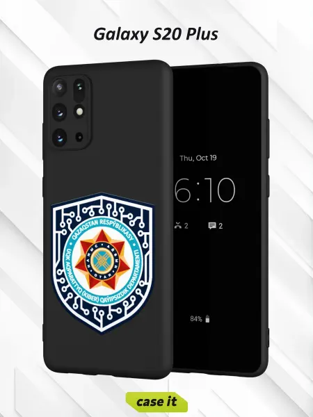 Case it Чехол на Samsung S20+с принтом Логотип Казахстан