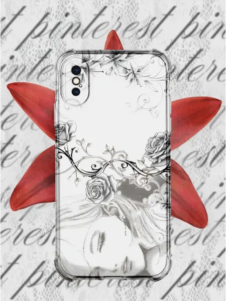 PRINTberries Защитный чехол на iPhone X XS Y2K pinterest