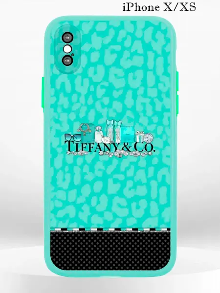 PRINTberries Чехол на iPHONE XS X с принтом леопардовый
