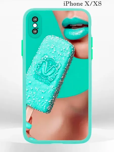 PRINTberries Чехол на iPHONE XS X с принтом мороженое