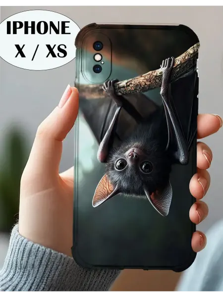 PRINTberries чехол на iPhone X XS с принтом мышка