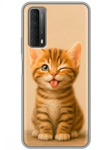 360skin Чехол на Huawei P Smart (2021) котенок (женский)