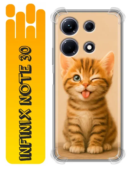 360skin Чехол на Infinix Note 30 котенок (женский)