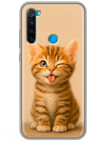 360skin Чехол на Xiaomi RedMi Note 8 котенок (женский)