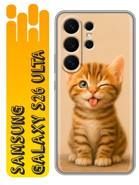 360skin Чехол на Samsung Galaxy S26 Ultra котенок (женский)