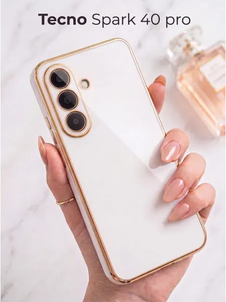 URBAZZA Глянцевый чехол на Tecno Spark 40 Pro