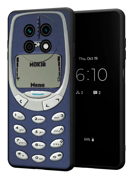 PBl store Чехол на Huawei Nova Y91 Enjoy 60X с принтом Nokia