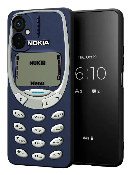 PBl store Чехол на Tecno Spark 9 Pro с принтом Nokia