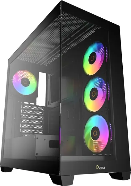 OCYPUS Корпус Gamma C72 ARGB, черный
