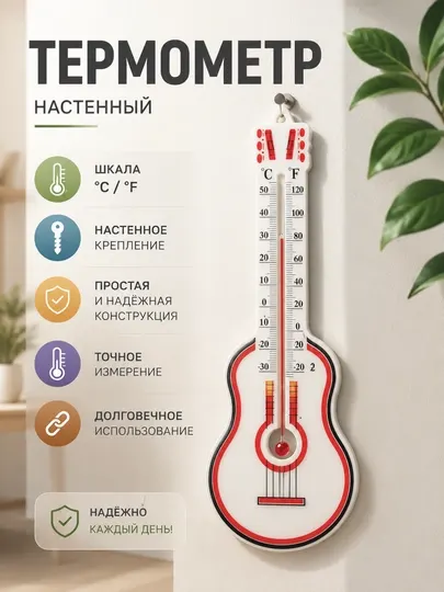 Настенный термометр