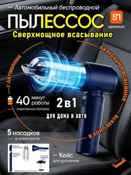 Пылесос для автомобиля