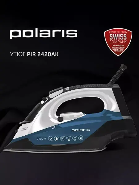 Утюг Polaris PIR 2420AK черный