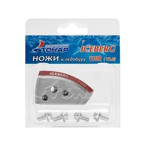Тонар Ножи для ледобура ICEBERG-110R для V2.0 V3.0 правое вращение
