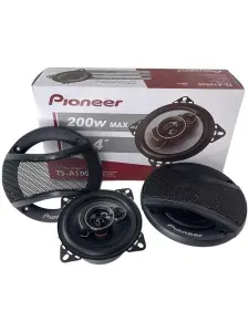 Автомобильные динамики Pioneer TS-A1096S Коаксиальная акустика 3-х полосная, 10 См (4 Дюйм.), 200 Вт.