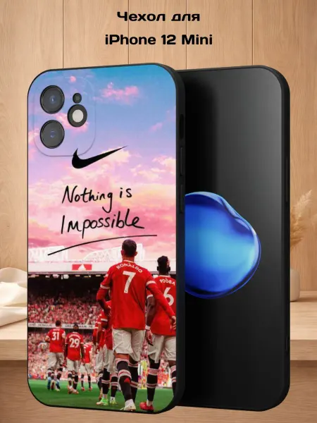 Case Style Чехол на iPhone 12 mini с принтом Футбольное поле