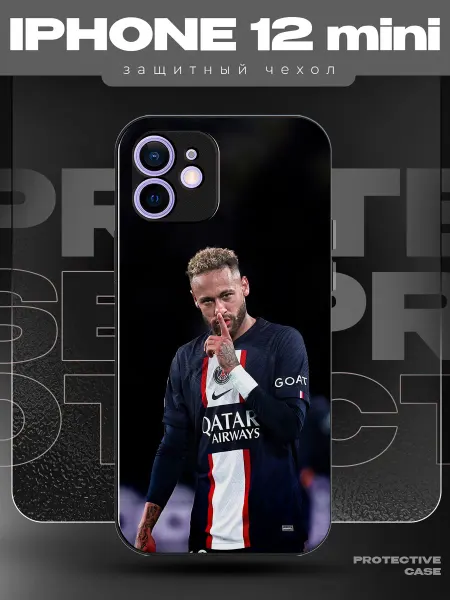 MeowCase Чехол на iPhone 12 mini с принтом футбол