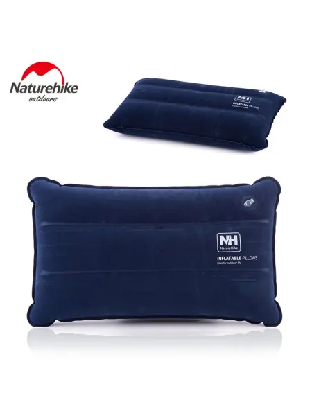 Naturehike Подушка надувная NH18F018-Z темно синяя, 6975641885504