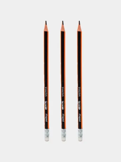 Карандаш, Maped B, Black'Peps 851724, по 3 штуки