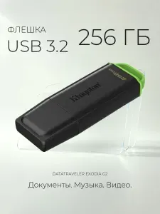 Флешка USB 256 ГБ Kingston Data Traveler Exodia S USB 3.2 gen.1 (DTXS/256GB)