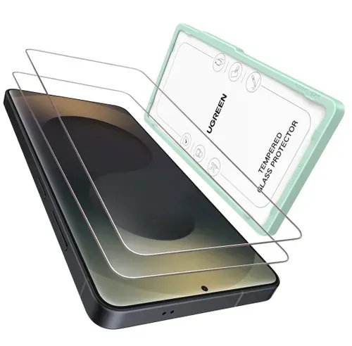Защитное стекло для Samsung S26 Ultra UGREEN SP1338 (85994) Frameless Ultra-Clear Tempered Glass Screen Protector for Samsung S26 Ultra 2шт. Цвет: прозрачный