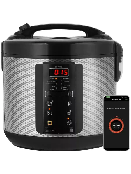 Red solution Мультиварка SkyCooker RMC-M225S 5л 860Вт черный серый