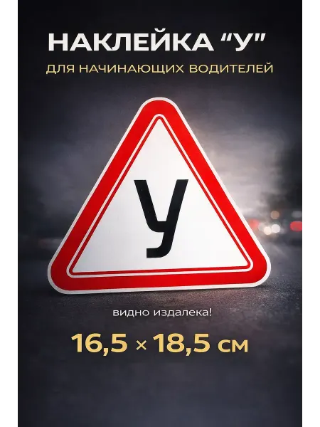 ОФ05 Наклейка на машину новичок для девушки