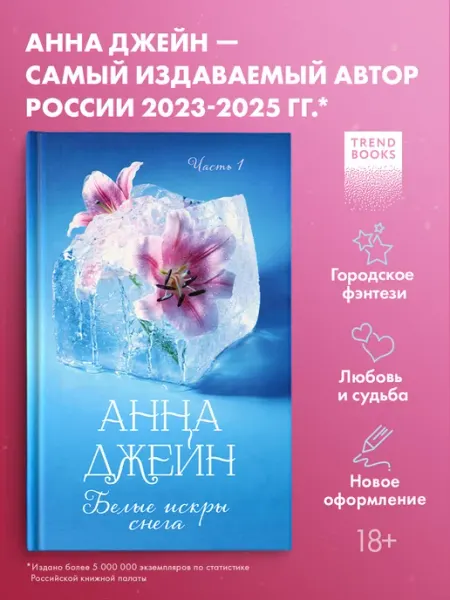 Издательство CLEVER Романы Анны Джейн. Белые искры. Часть 1