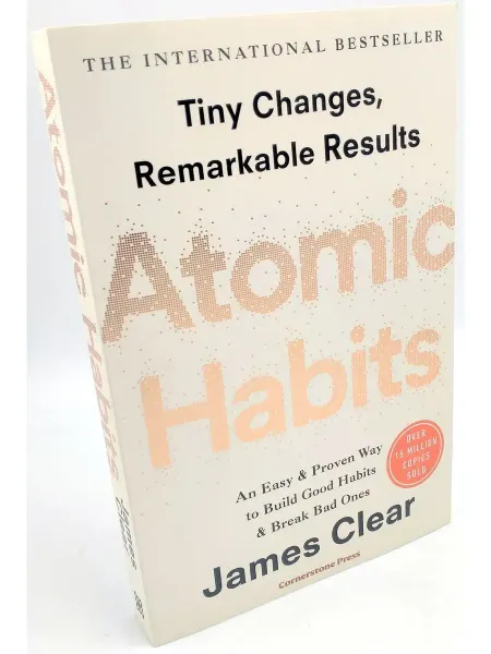 Penguin Random House Atomic Habits книга по саморазвитию личностный рост