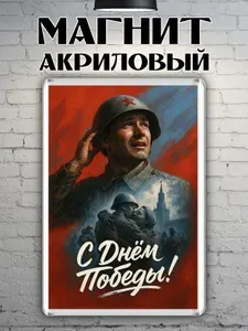 Магнит на холодильник "9 мая. День Победы"